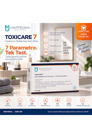 Uker Medikal Üker Toxıcare 7 Evde Madde Testi