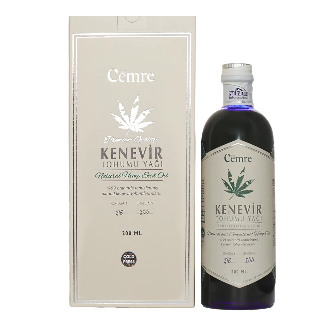 Kenevir Tohumu Yağı 200 Ml -ithal-%100 Doğal