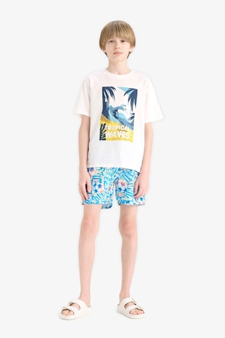 Defacto Erkek Çocuk Desenli Deniz Şortu E5185a825hstr124 Turkuaz