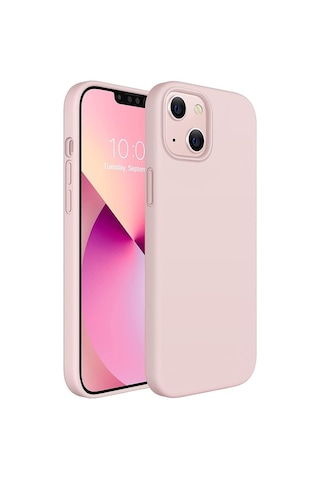 Apple Uyumlu iPhone 13 Kilif Lansman Kapak Içi Kadife Silikon 0,3 .Mm 510522553