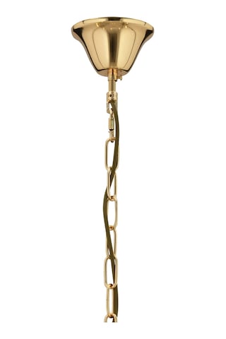 Lampaluce Klasik Metal Altın Renk Avize 8'li 70cm Altın
