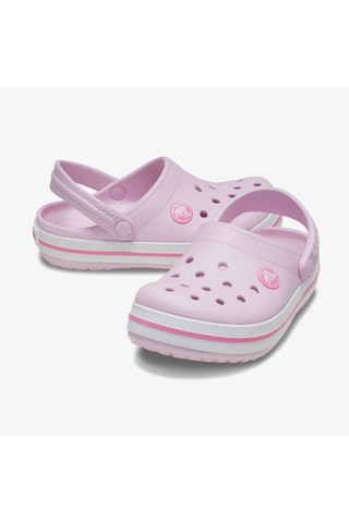 Crocs Crocband Clog Çocuk Pembe Terlik Düz 207006 PEMBE