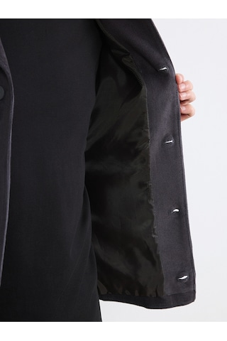 Lcw Vision Antrasit Regular Fit Uzun Kollu Kadife Erkek Gömlek Ceket