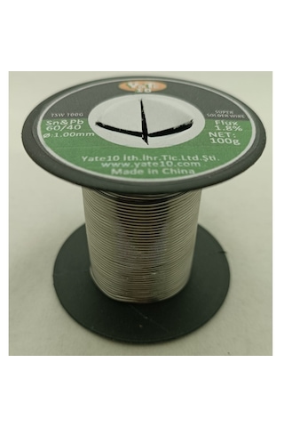 Yate10 100g 60/40 1mm Lehim Teli