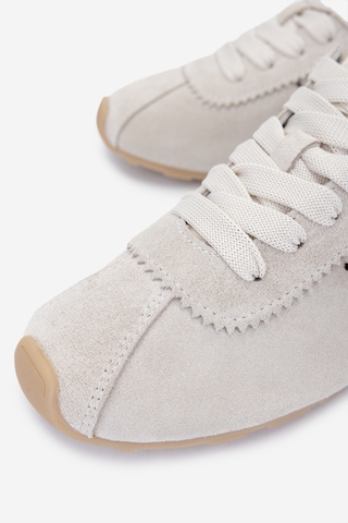 Valmenti Kadın Hakiki Deri Bej Süet Sneakers & Spor Ayakkabı 1119 0138 Bn Ayk Y25 Bej Suet Bej