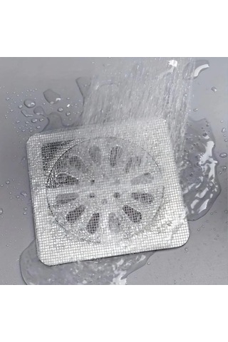 20 Adet Yapışkanlı Banyo Gider Koruyucu Saç Toplayıcı Gider Böc