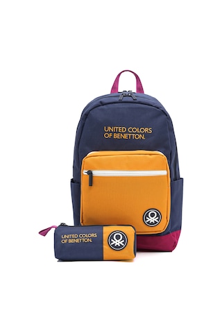 United Colors Of Benetton Okul Çanta Seti 1302021 Lacivert