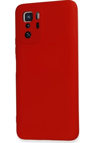 Newface Xiaomi Poco X3 Gt Kılıf Nano İçi Kadife Silikon Semeglbl - 97 - Kırmızı