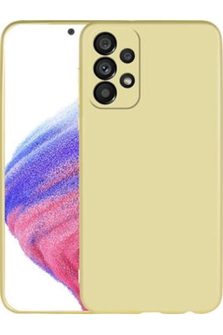 Samsung Uyumlu Galaxy A33 5g Kılıf Esnek Yapılı İnce Slim Silikon Kapak Ryc/premier Gold