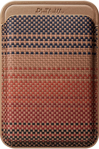 Pitaka Magnetic Woven Serisi Aramid Fiber Magnetik Kartlık Kahverengi