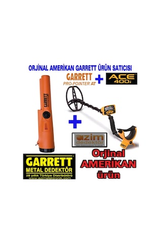 Garrett Ace 400İ+Pro-Poınter At Usa -Ace400İ