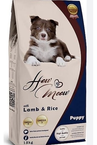 How Meow Premium Kuzulu Yavru Köpek Maması 15 KG