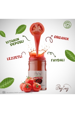 Organic Windy Valley Organik Domates Salçası  650 G