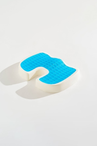 Visco Coccyx Serinletici Jelli Ortopedik Oturma Minderi Kuyruk Sokumu Minderi 45 34 7cm