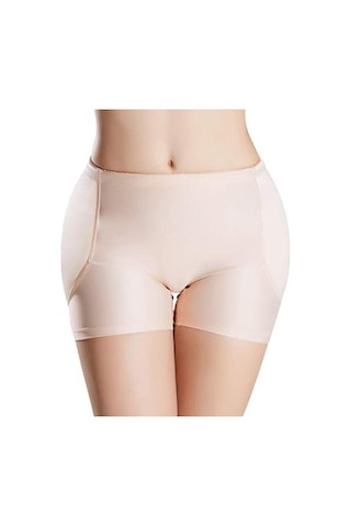 Yeni İnci Curvy Hıps Basen Genişletici Kum Saati Külot Ten