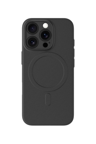 Apple Uyumlu iPhone 16 Pro Max Kılıf M-safe Şarj Özellikli Amazingthing Minimal Air Serisi Kapak Siyah