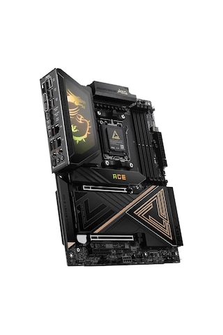 Msı Mb Meg X870e Ace Max Am5 Ddr5 8400mhz Oc Usb 40gbps 5x M.2 Hdmı 2x Type-c Dp 10g Lan 5g Lan Wıfı 7 Rgb Atx