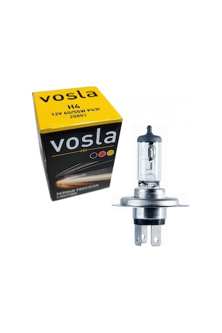 Vosla 12v H4 Ampul Halogen 60/55w P43t 28881 2 Li