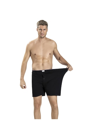 Jiber Erkek Pamuklu Büyük Beden Karışık Renkli Boxer 183 - 6 Adet 001