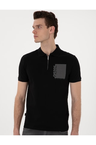 Pierre Cardin Erkek Siyah Tişört 50307929-vr046 Siyah