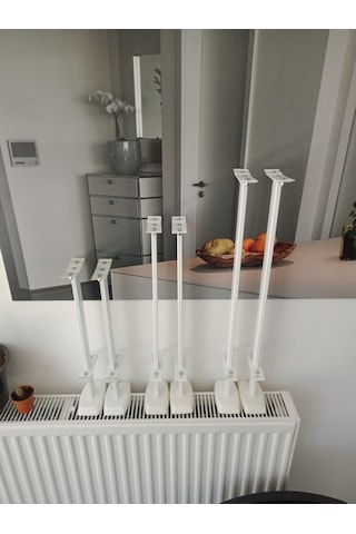 Radyatör Yere Montaj Ayağı 30 Cm 300 Lük Radyatör Içi̇N 1 Set