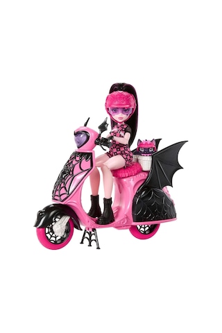 Jdr61 Monster High Vamptastic Scooter Draculaura Standart