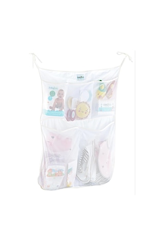 BabyJem Yatak Başı Organizer 555 Beyaz