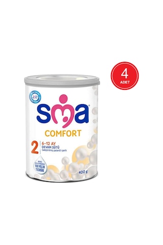 Sma Comfort 2 Devam Sütü 6-12 Ay 4 x 400 G