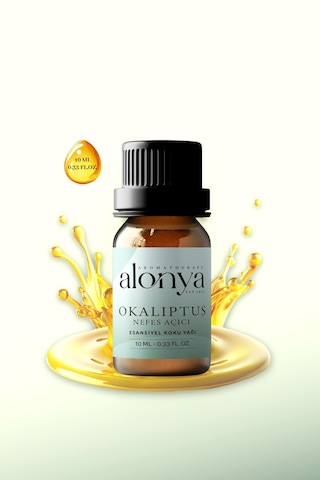 Okaliptus Nefes Açıcı Esansiyel Uçucu Koku Yağı Buhurdanlık Oda Kokusu Aromaterapi Yağı 10 Ml Okaliptus