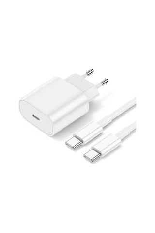 Solgun 25w Iphone Uyumlu Hızlı Şarj Aleti Adaptör + Kablo 1m 15/15pro/15promax/16/16pro/16promax