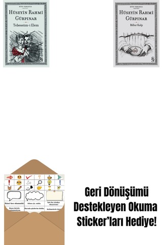 Tebessüm-i Elem + Billur Kalp + Okuma Sticker'ları
