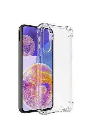 Galaxy Uyumlu S24 Plus Kılıf Nitro Anti Shock Silikon - Renksiz Renksiz Renksiz