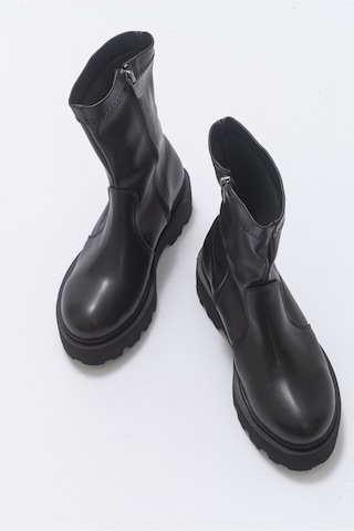 Luvishoes Rush Siyah Kadın Bot Siyah