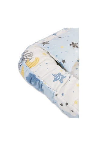 Kujju Büyük Baby Nest - Mavi 50x70 Cm