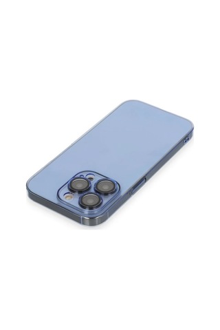 Apple Apple iPhone Uyumlu 14 Pro Max Kılıf Armada Lensli Kapak - Sierra Blue