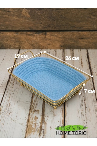 Hometopic Ekmeklik Metal Ekmek Sepeti 231771550 Altın Rengi