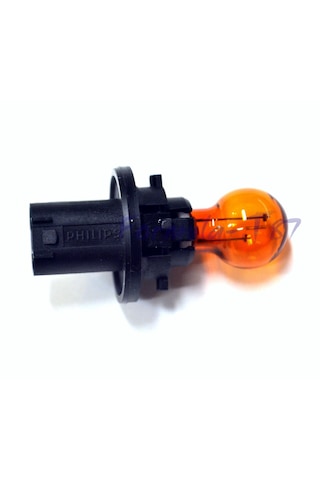 12v Phılıps Sinyal Ampulü 16w Soketli Sarı Dış Dikiz Aynası Pcy16w-24wy