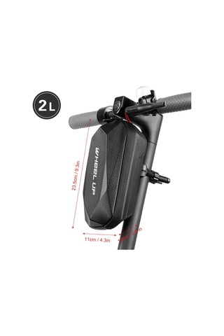 Wheel Up-elektrikli Scooter E Scooter Bisiklet İçin Scooter Y25964 Siyah