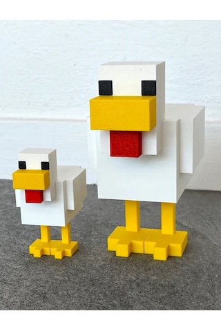Minecraft Tavuk Figürü 15 Cm