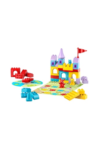 LEGO® DUPLO® Hopsy’nin Kale Oyunu 10450 - 3 Yaş ve Üzeri Çocuklar için 3 Hayvan Figürü İçeren Eğitici Oyuncak Yapım Seti (47 Parça)