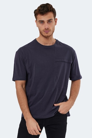 Slazenger Kaurı In Oversize Erkek Antrasit Tişört Antrasit
