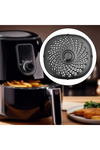 Homyl Hava Fritöz Izgara Tavası Uygun Pişirme Dayanıklı Stil A