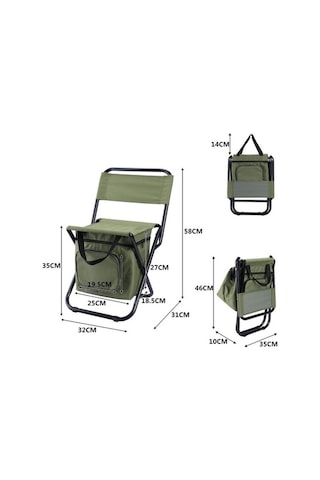 Prestigegoods Portatif Katlanır 6'lü Depolama Alanı Kamp Sandalyesi Mavi, Sanbuyos Listesi Mavi