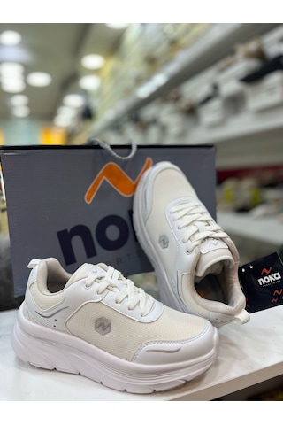 Noka Unisex Spor Ayakkabı Beyaz