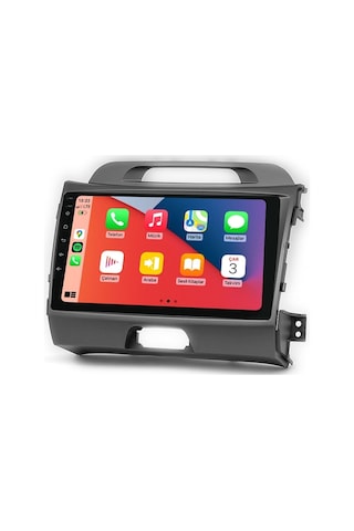 Lovion Qled Ekran Dfe7118 Kia Sportage 2010 2015 6+64gb Android Carplay Multimedya Teyp 9"