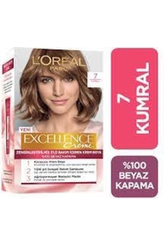 Loreal Excellence Saç Boyası 7 Kumral