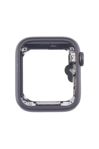 Tongxida İos Watch Uyumlu 5 İçin 40mm Gps Alüminyum Orta Çerçeve Plakası Taç Döndürme Ekseni Flex Kablo Gri