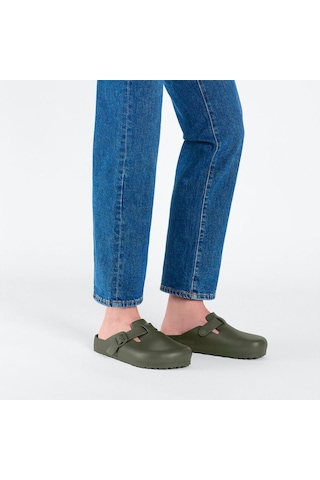 Birkenstock Boston Eva Kadın Terlik 1026238 Haki