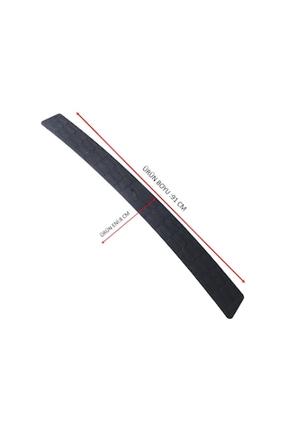 ARAÇ ARKA TAMPON KORUMA PLASTİĞİ 91 CM X 8 CM