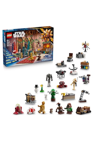 LEGO® Star Wars™ 2025 Yılbaşı Takvimi 75418 - 6 Yaş ve Üzeri Çocuklar için Yeni Yıla Geri Sayım için Yaratıcı Oyuncak Yapım Seti (263P)